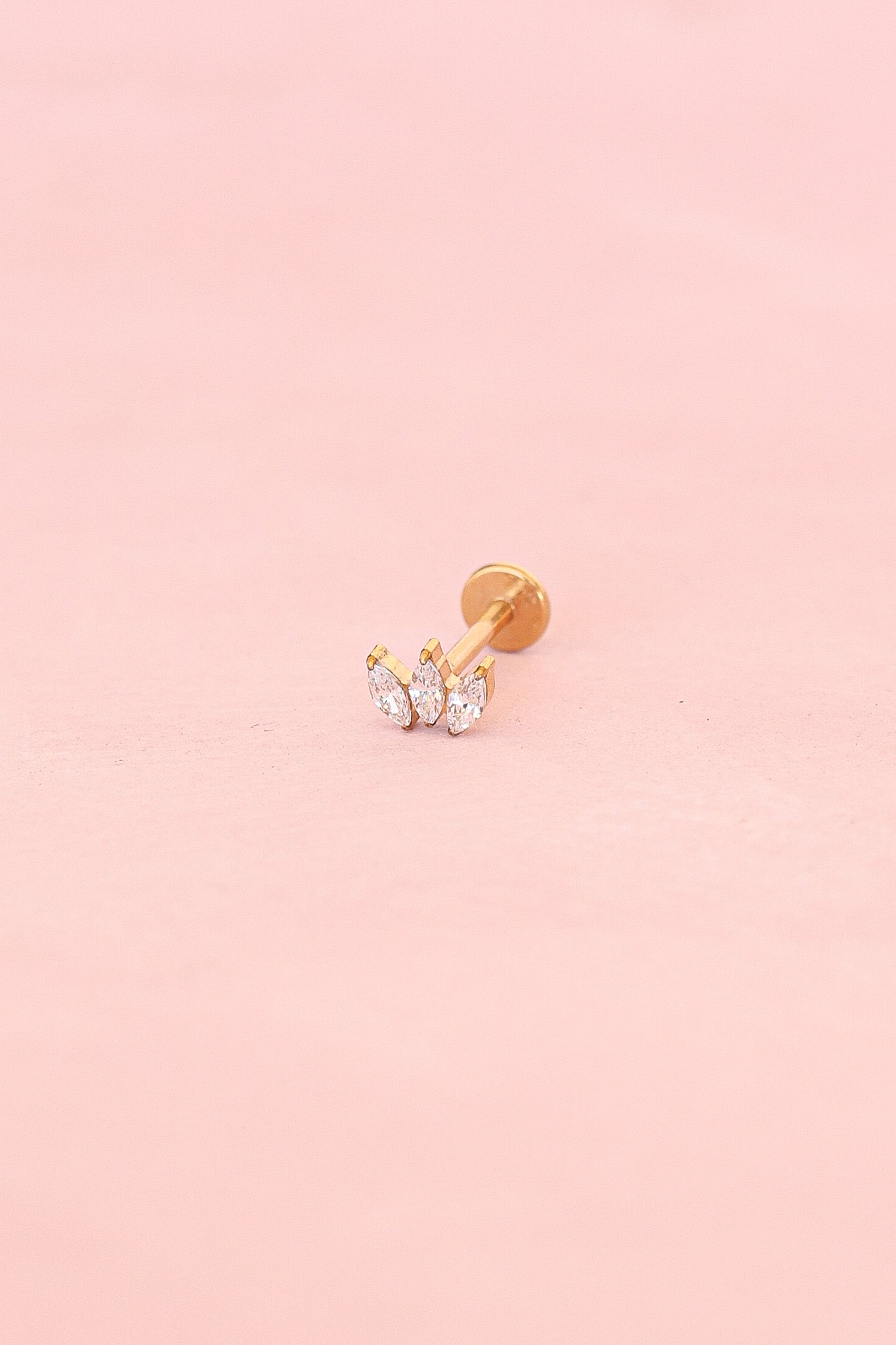 Leah Flat Back Stud