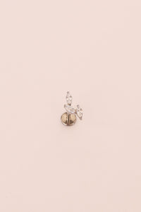Vine Flat Back Stud