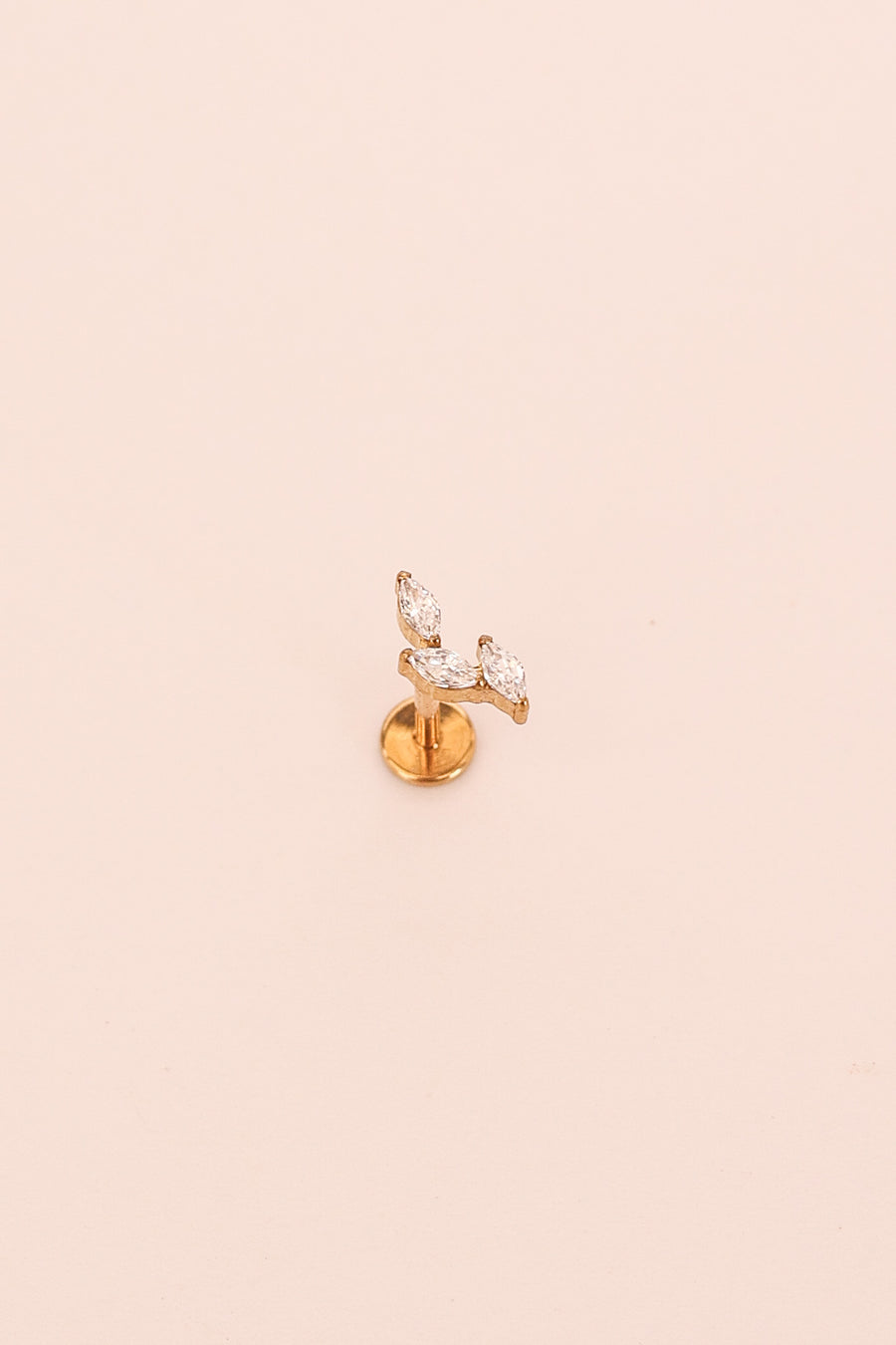 Vine Flat Back Stud
