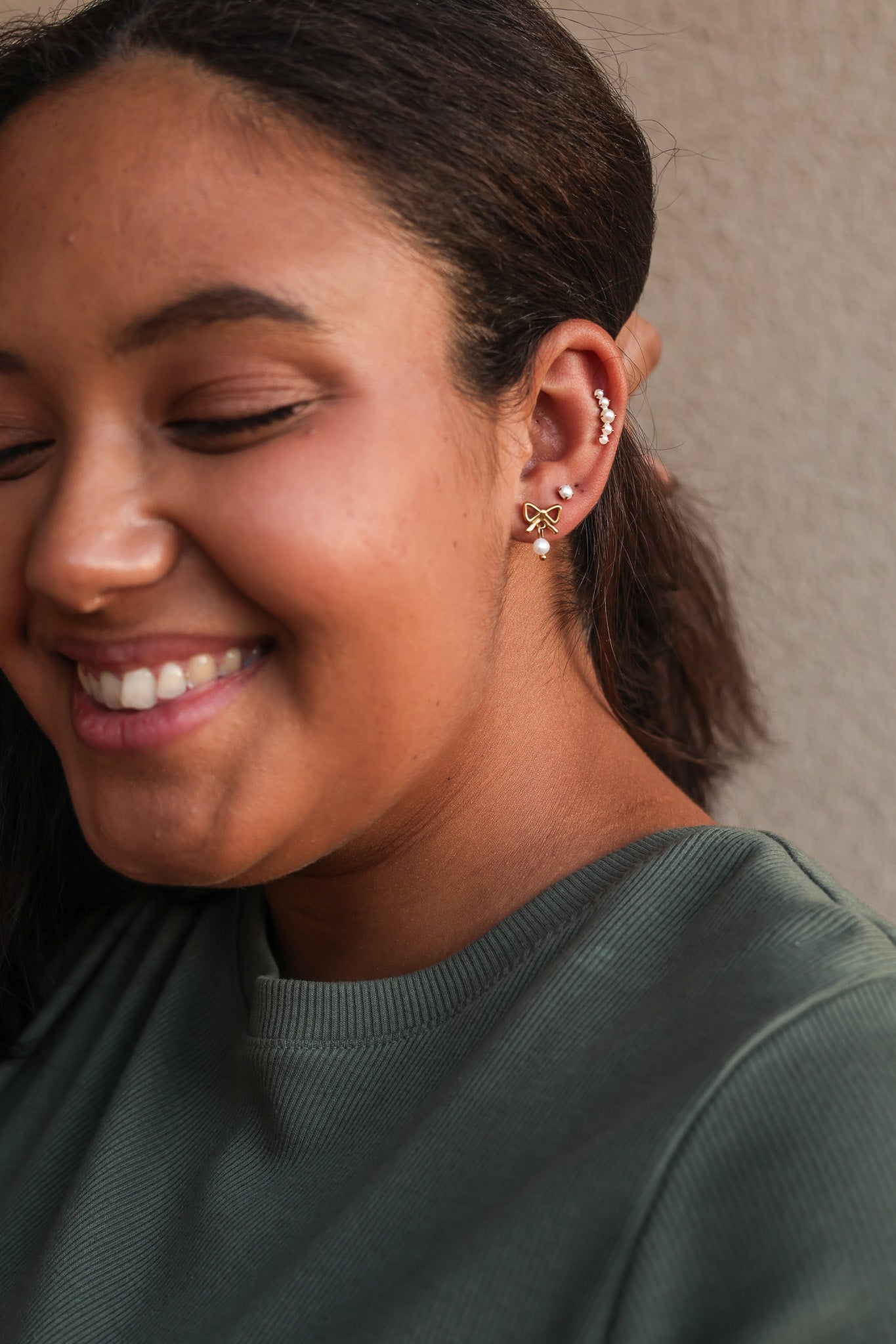 Hepburn Flat Back Stud