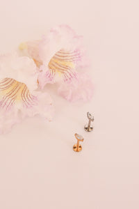 Marquise Flat Back Stud