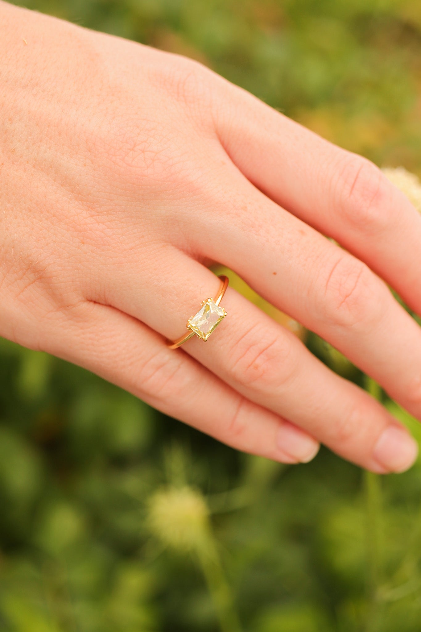 Cindy Ring in Citrine