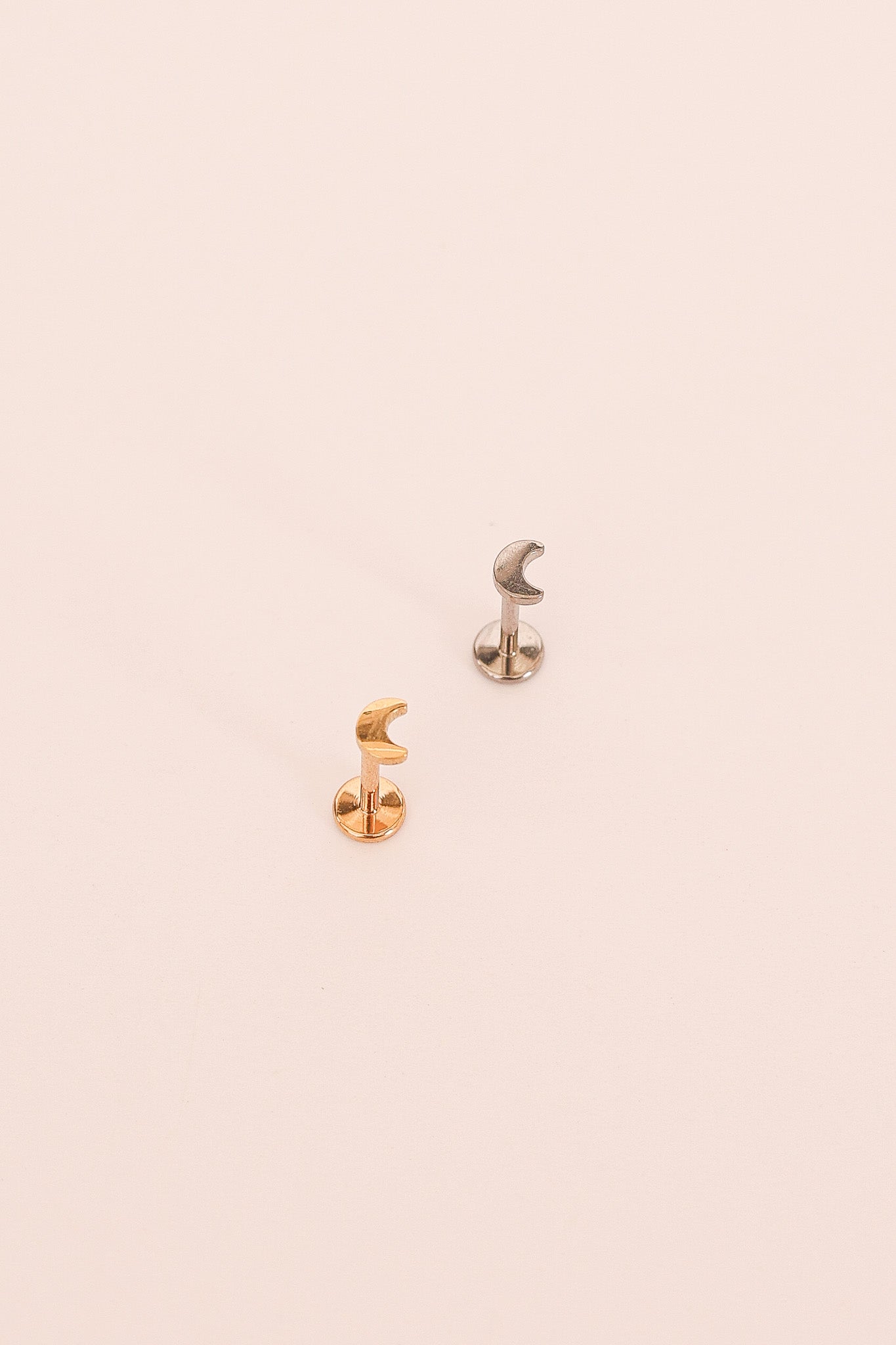 Moon Flat Back Stud