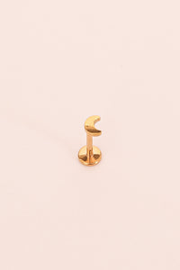 Moon Flat Back Stud