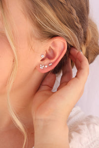 Daisy Flat Back Stud