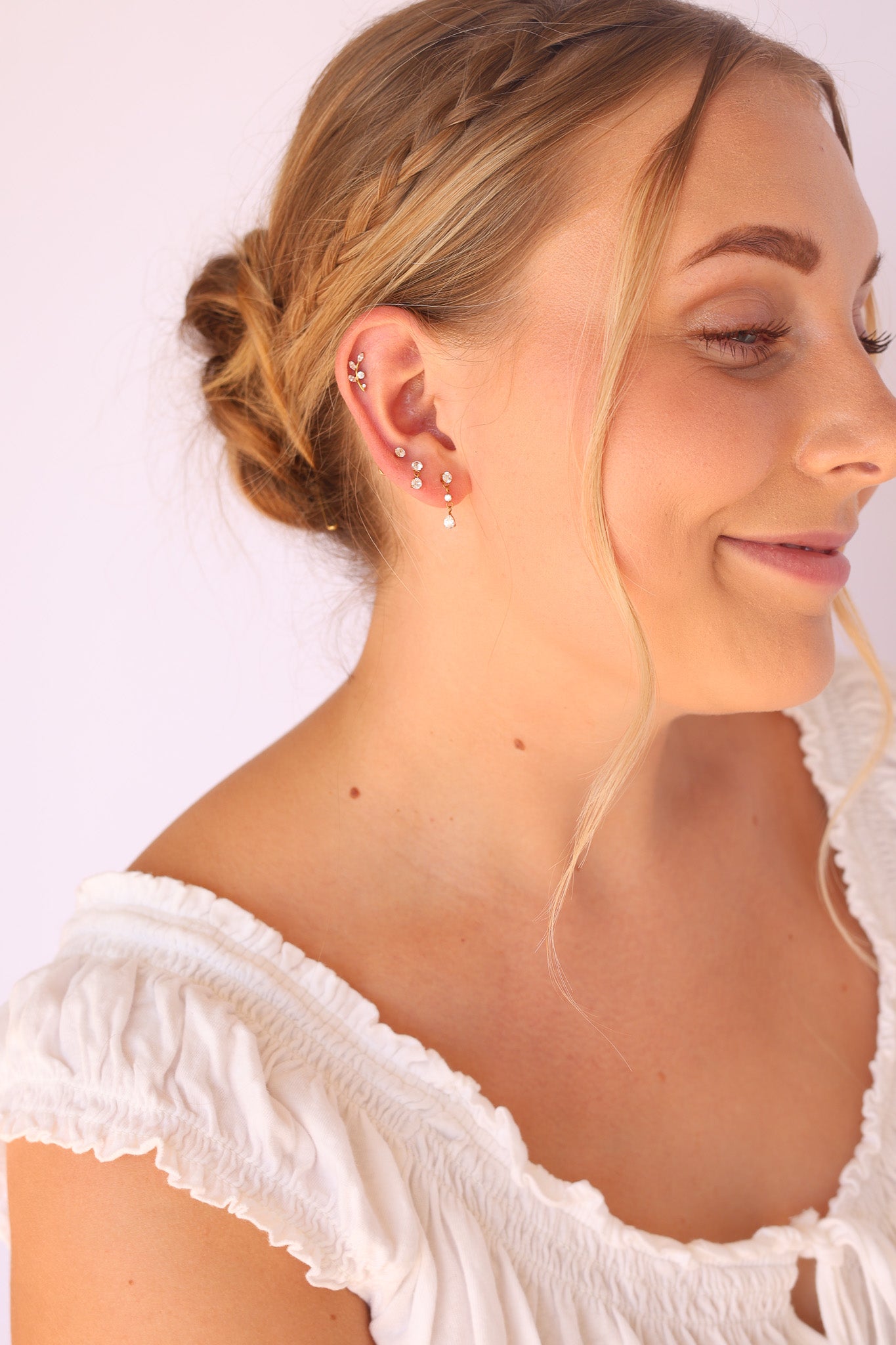 Danielle Flat Back Stud