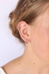 Vine Flat Back Stud