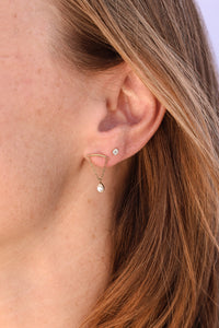 Hailey Flat Back Stud