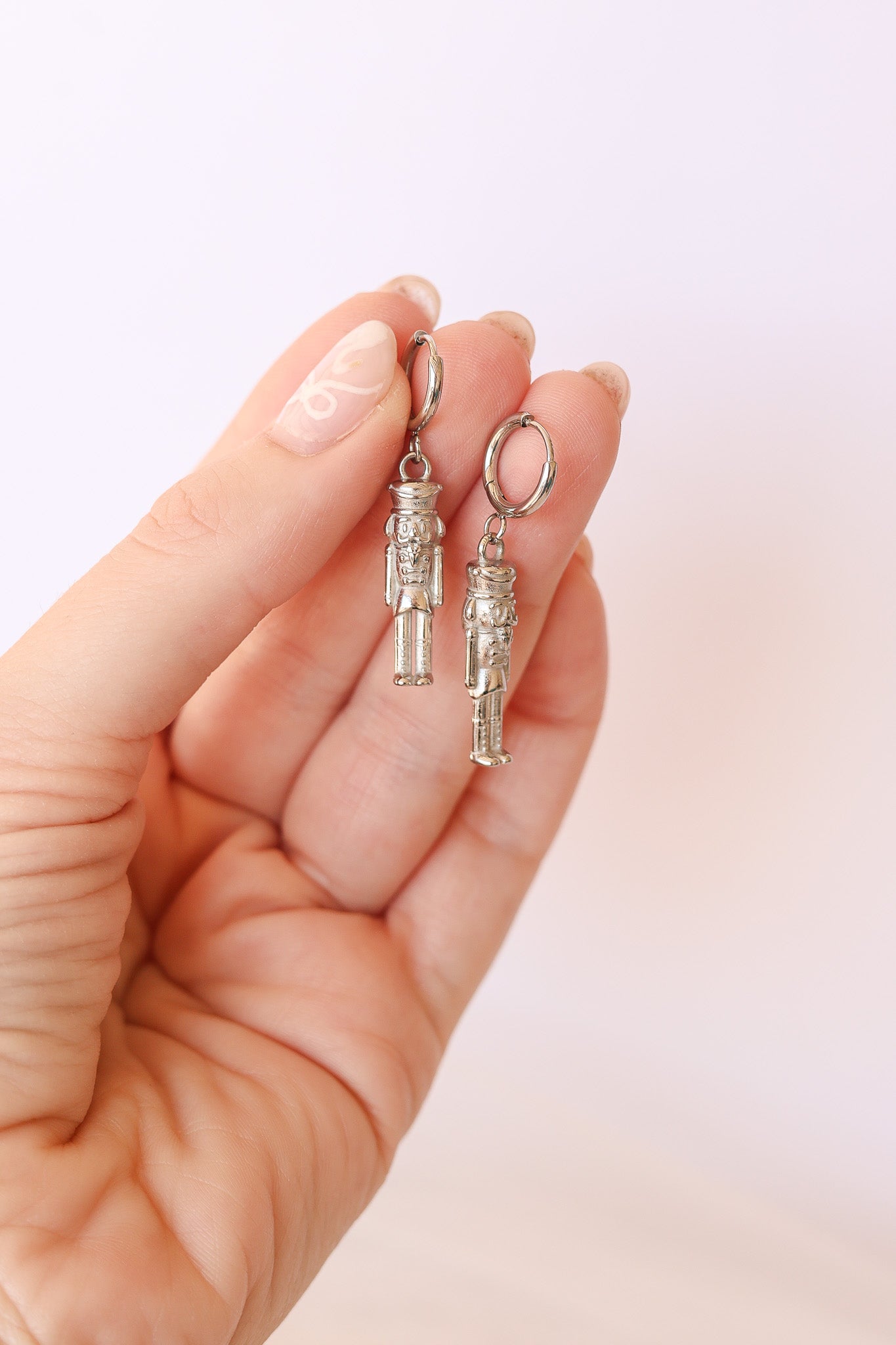 Nutcracker Huggie Hoop