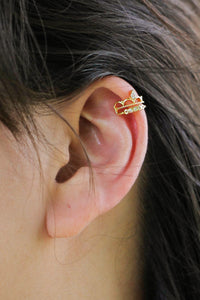Coronation Cuff Earring