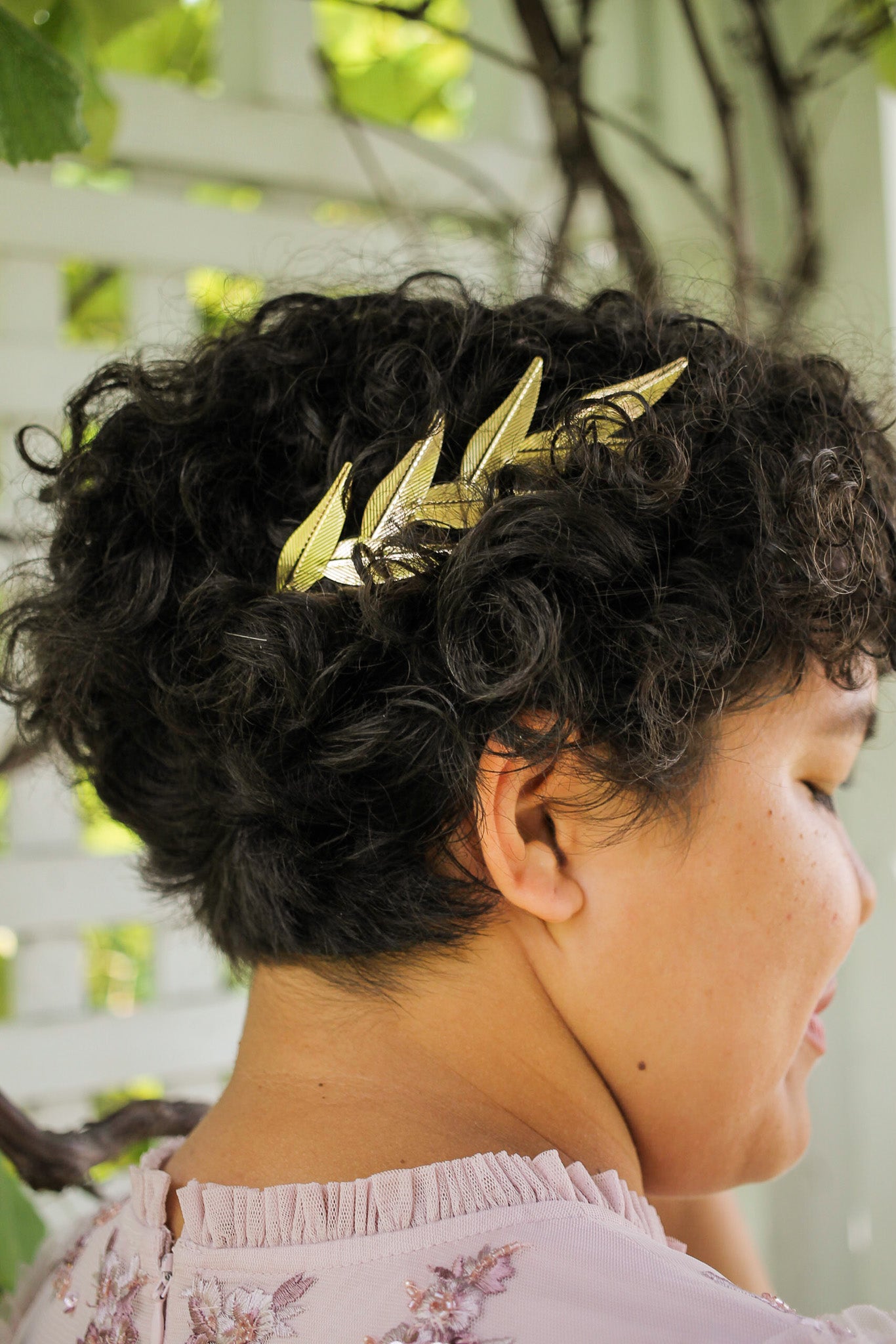 Megara Headband in Gold