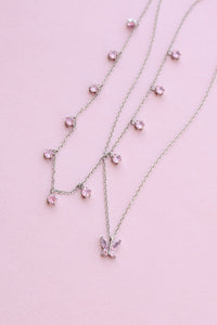 Butterfly Kisses Necklace Stack