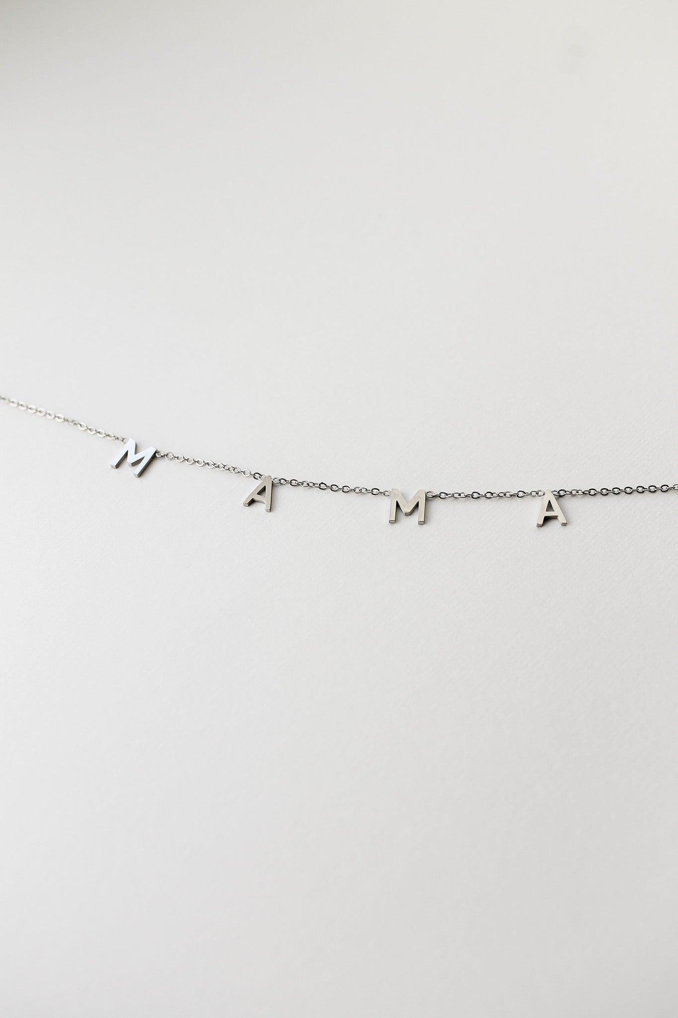 MAMA Necklace in Silver
