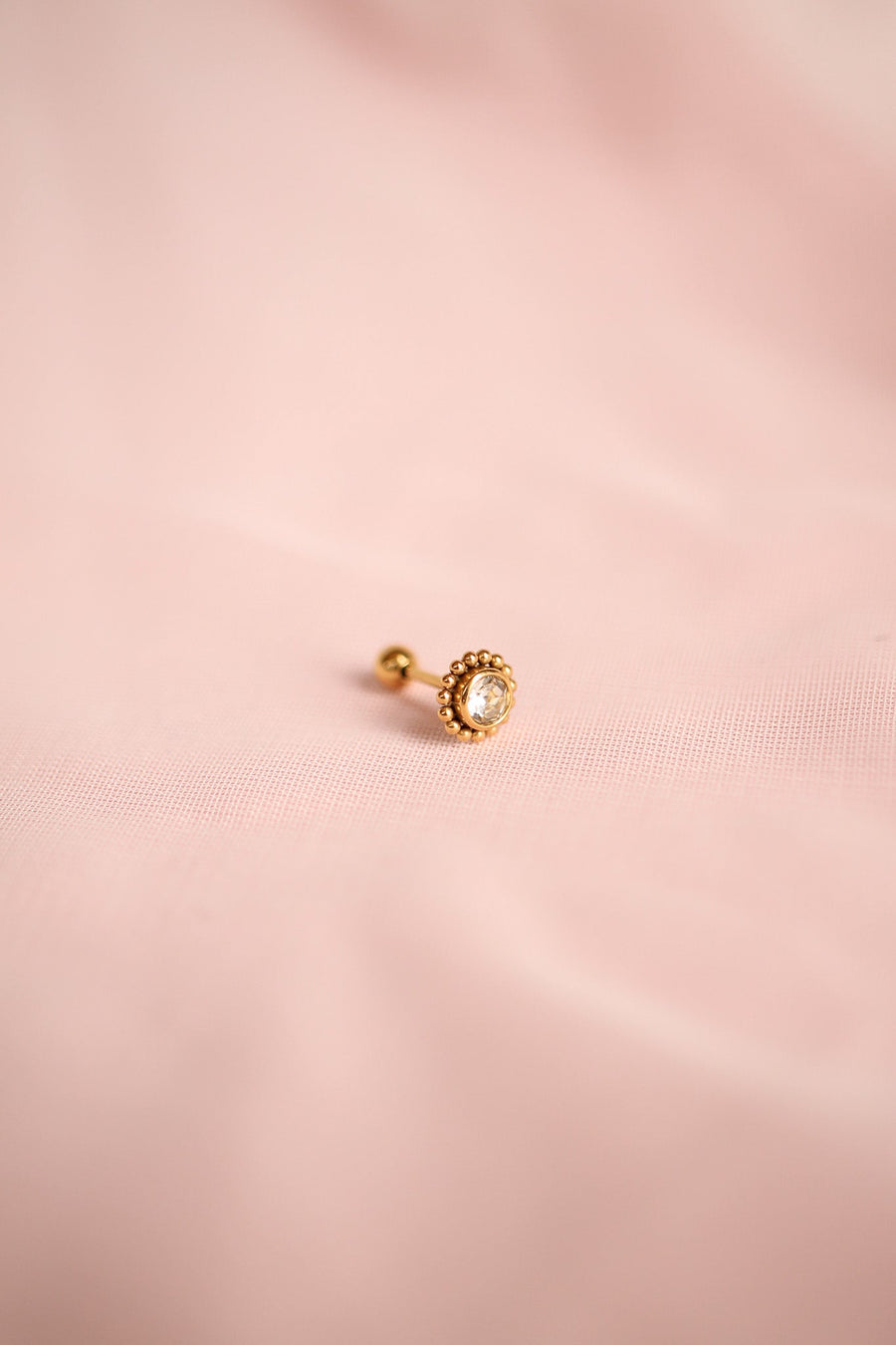 Carina Ball Back Stud in Gold