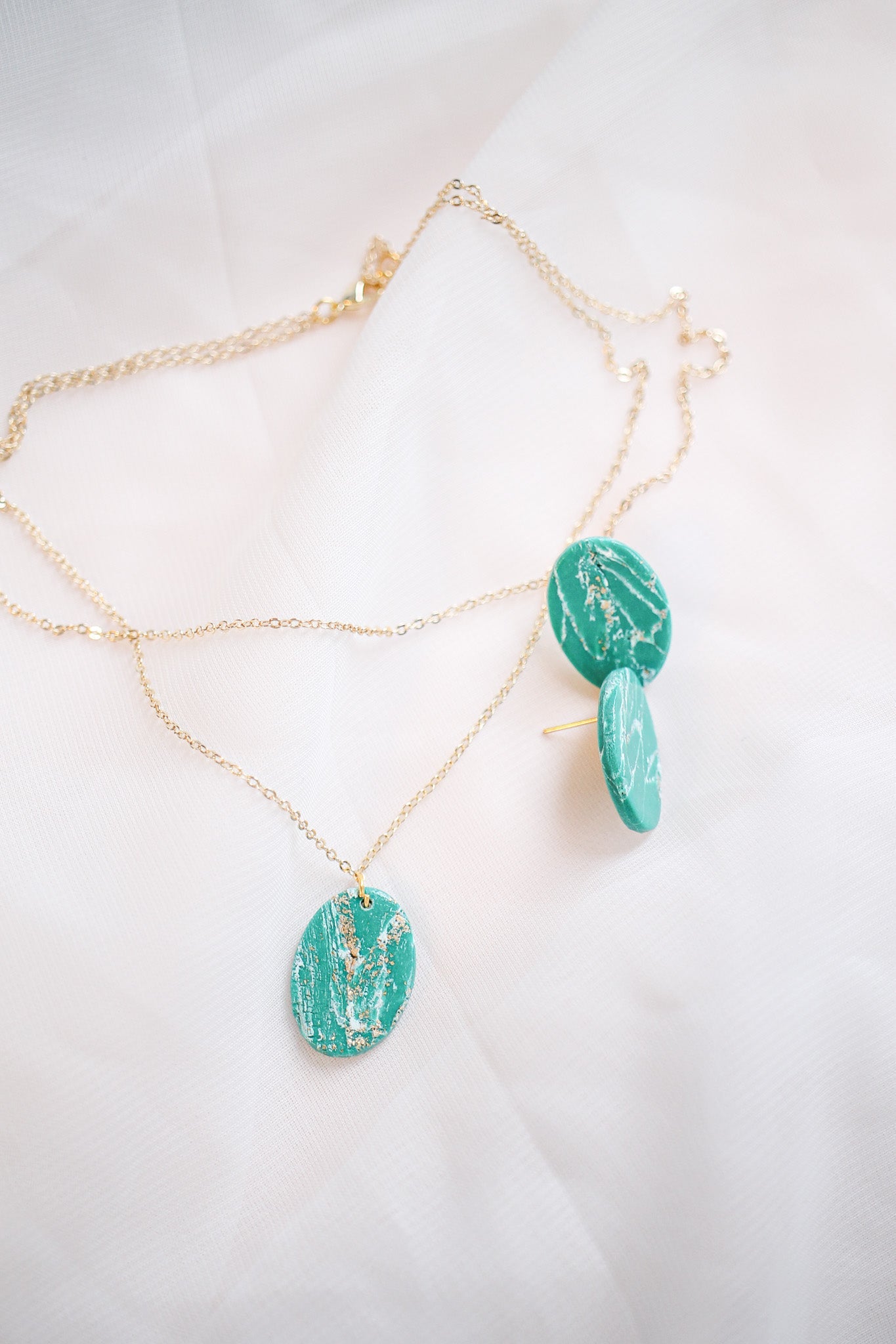 Ginsburg Necklace in Jade