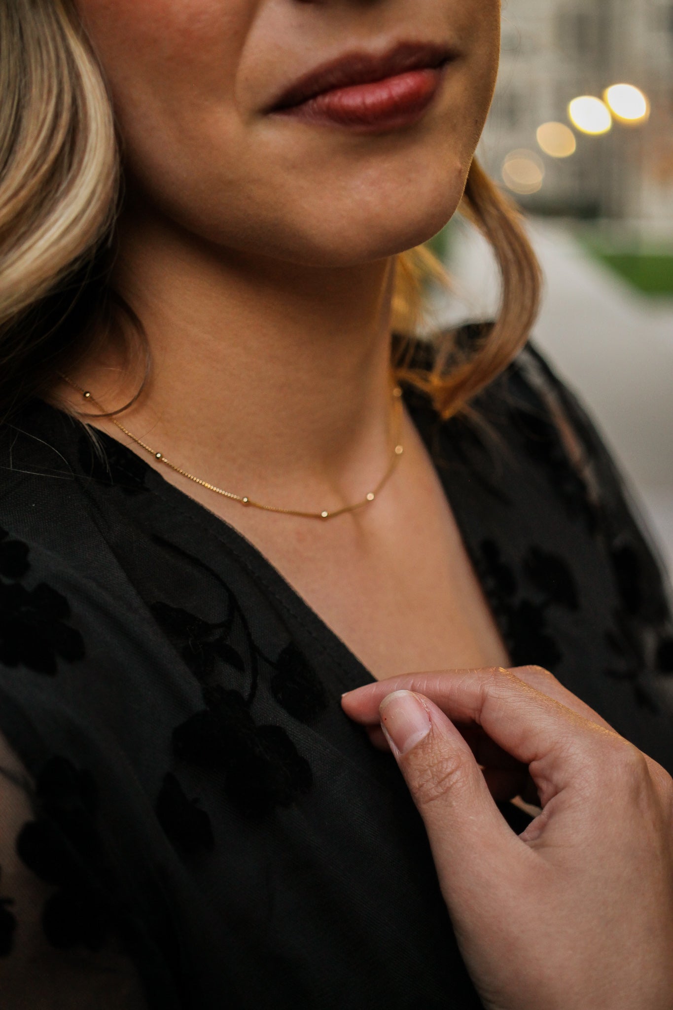 Kenna Necklace in Gold Filled